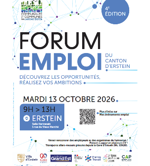 Forum emploi du canton d'Erstein